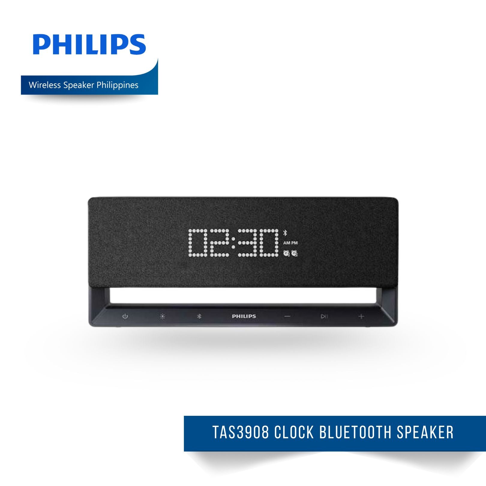 Philips TAS3908 Clock Bluetooth Speaker