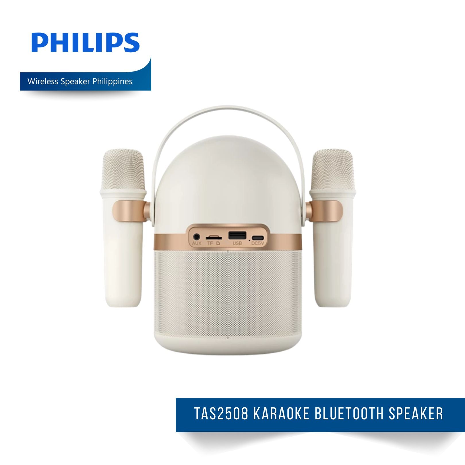 Philips TAS2508 Karaoke Bluetooth Speaker